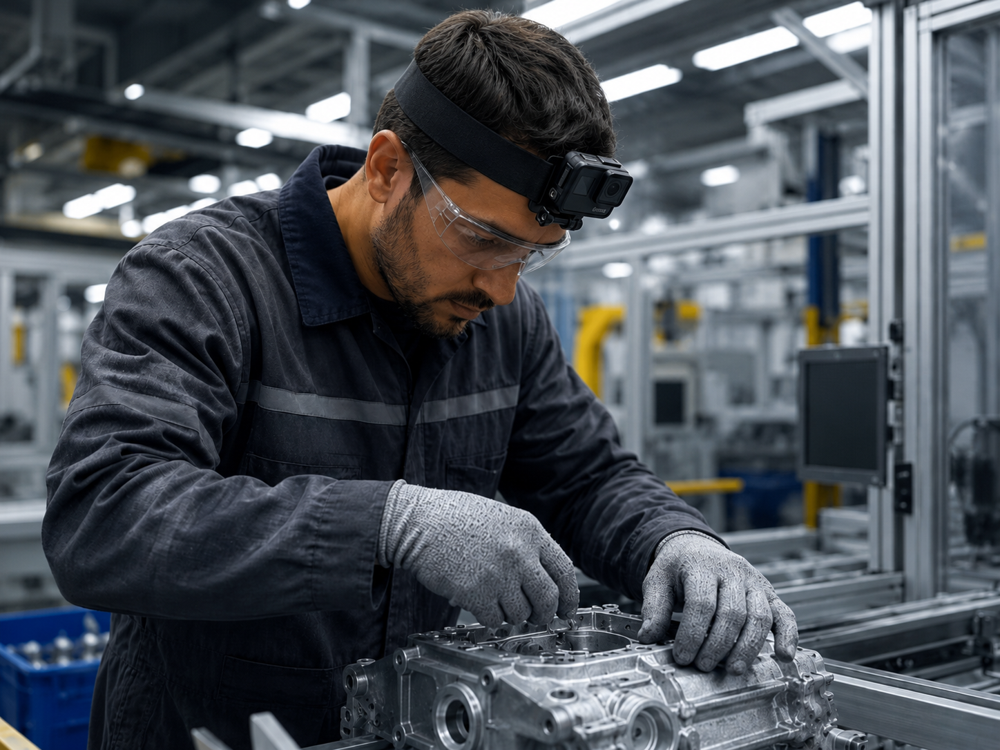 Manufacturing and factory work environment