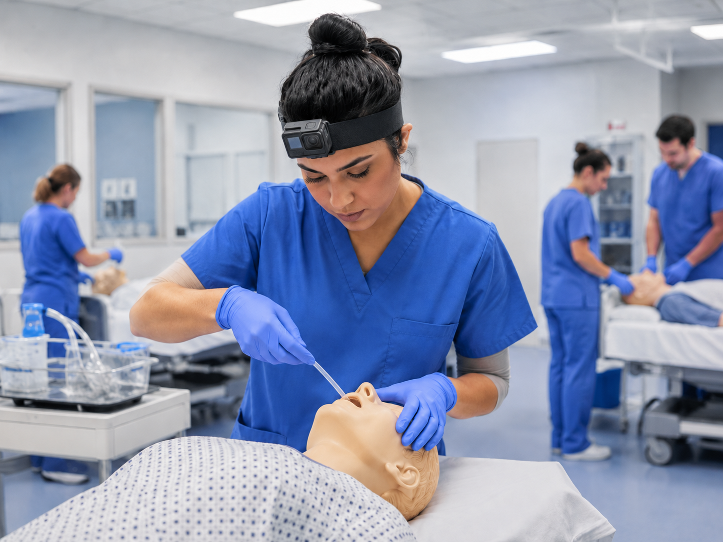 Nursing training environment